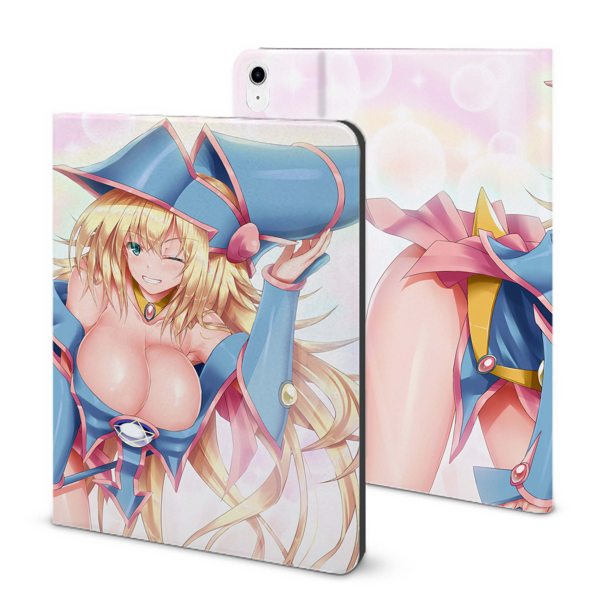 （画像用） 遊☆戯☆王 Yu-Gi-Oh! IPad ケース ブック型 PUレザー TPU 耐衝撃 軽量 薄型 ペン収納なし 全面保護 IPad 各モデル対応
